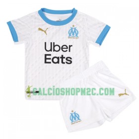 Olympique de Marseille Bambino Maglia Prima 2020/2021 Manica Corta (+ Pantaloncini)